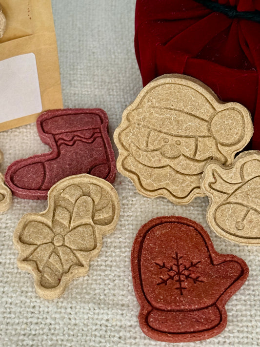 Gâterie naturelle - Bouchées de Noël à la pomme