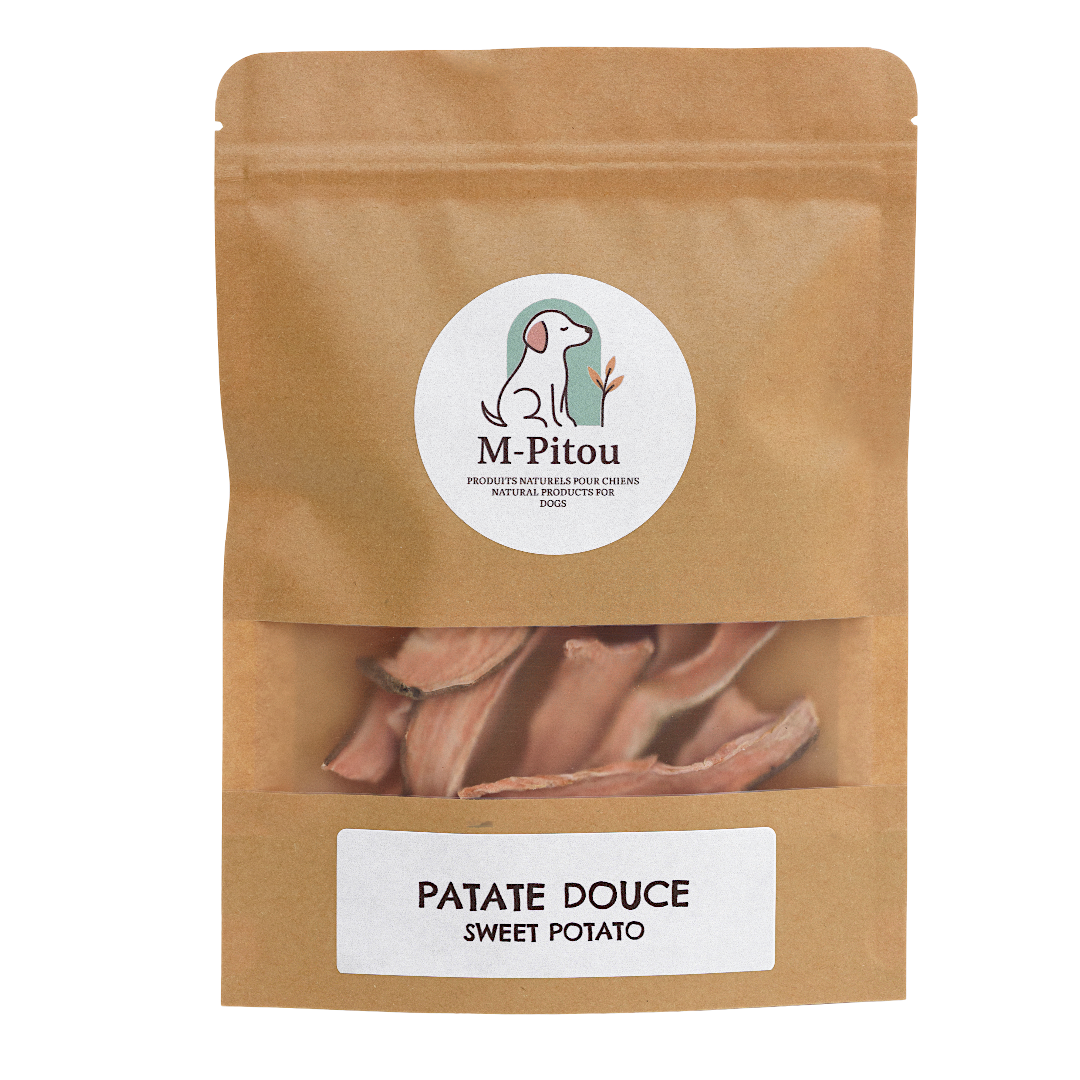 Gâterie naturelle à un ingrédient - Patate douce